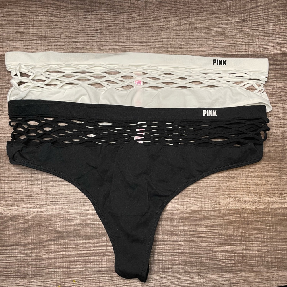 PINK panties.